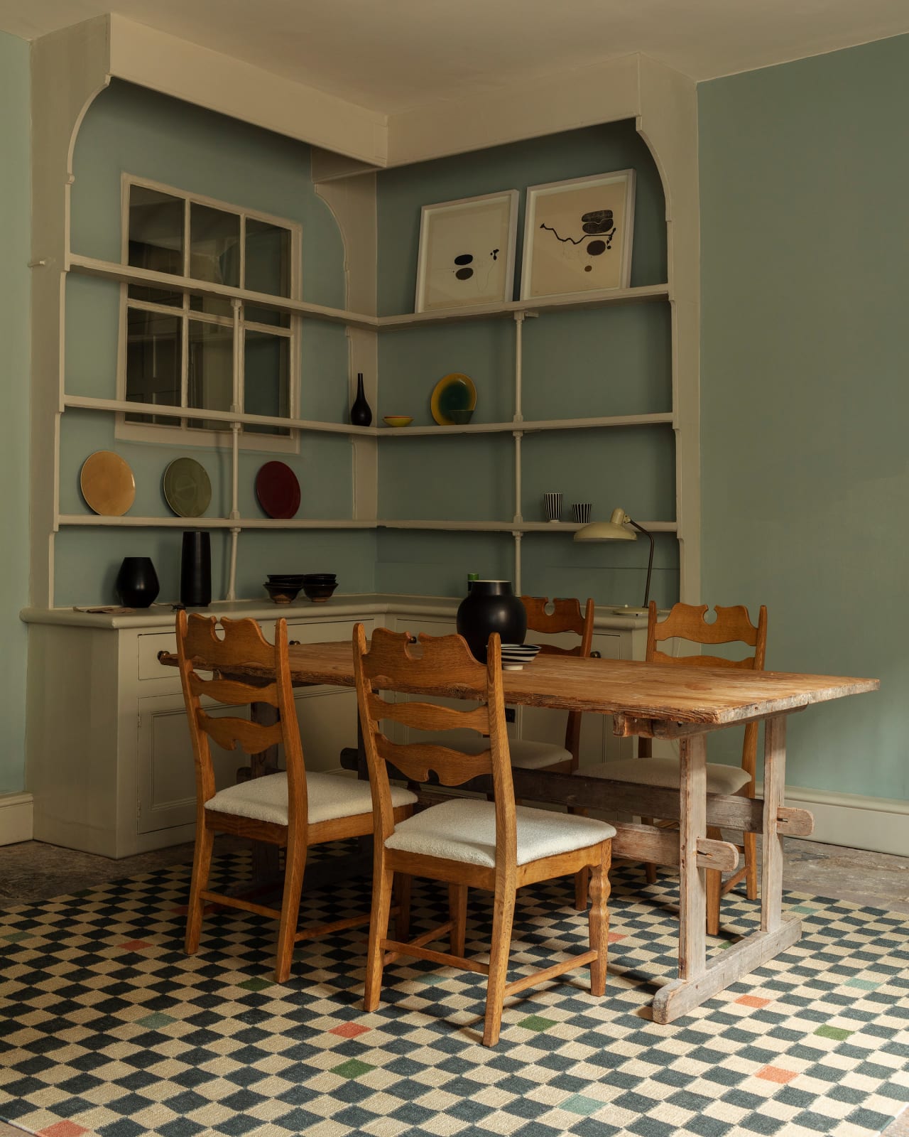 Vanderhurd x 8 Holland Street: Checkerboard, Knight, Woven Dhurrie, Runner