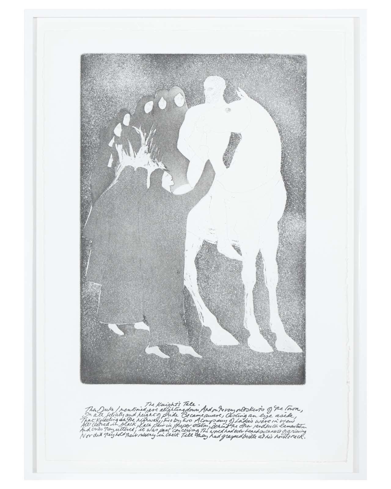 Elisabeth Frink, The Canterbury Tales: The Knight's Tale