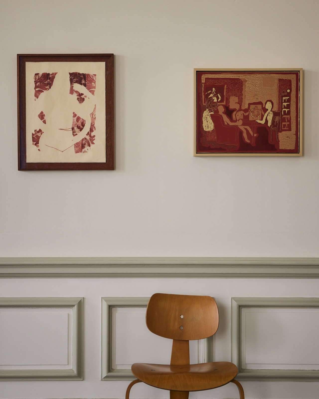 Jake Garfield, Three Men Looking At A Picture