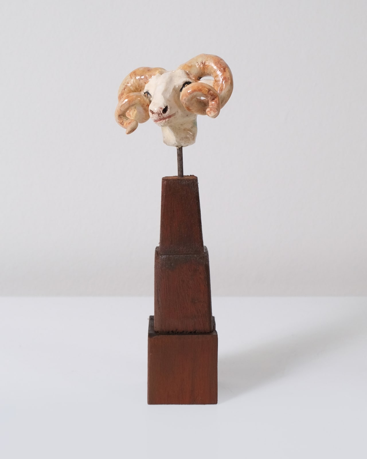 Amata Benedict, Miniature Head Candlestick VII