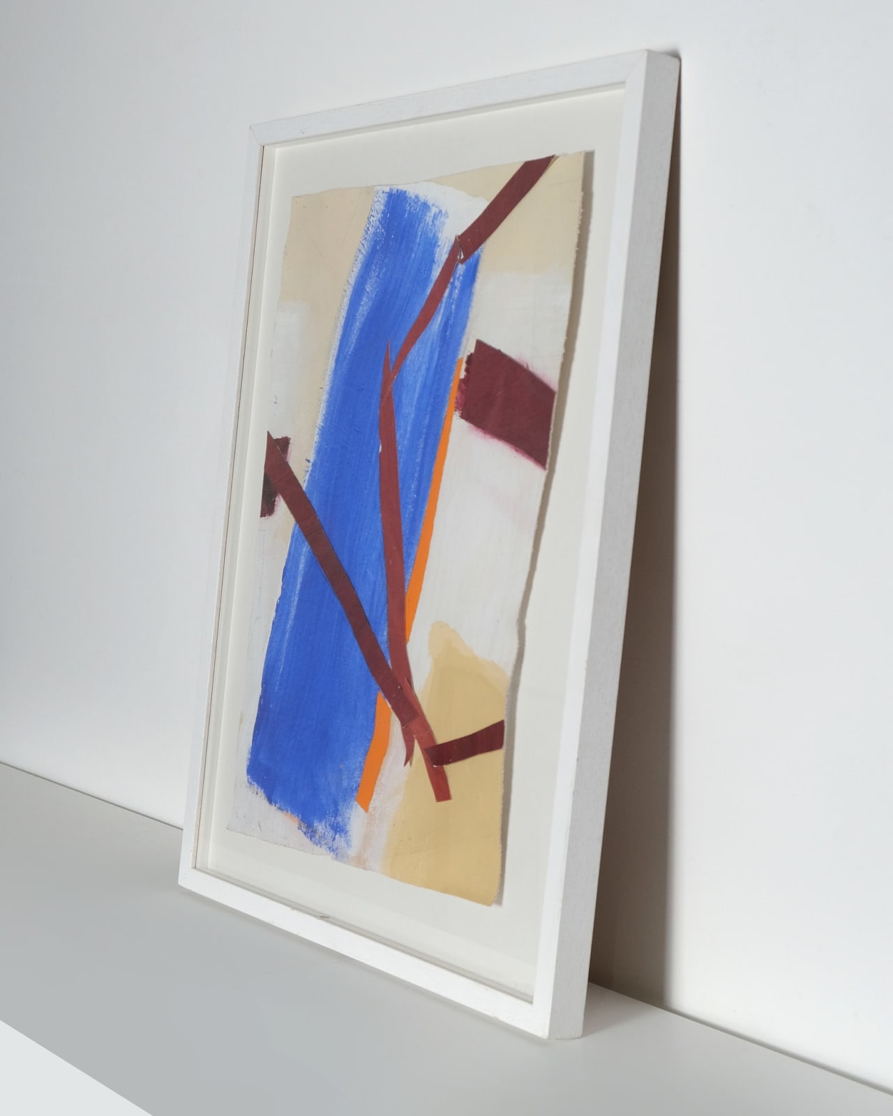 Sandra Blow, Untitled (Blue and White)