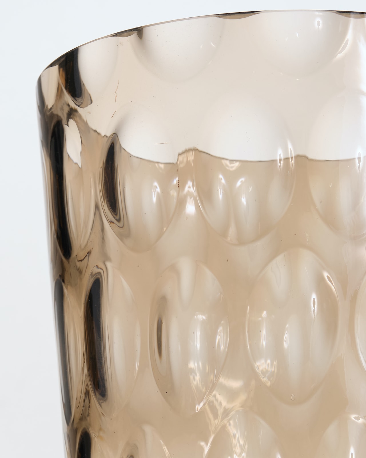 Borske Sklo, Taupe bucket vase