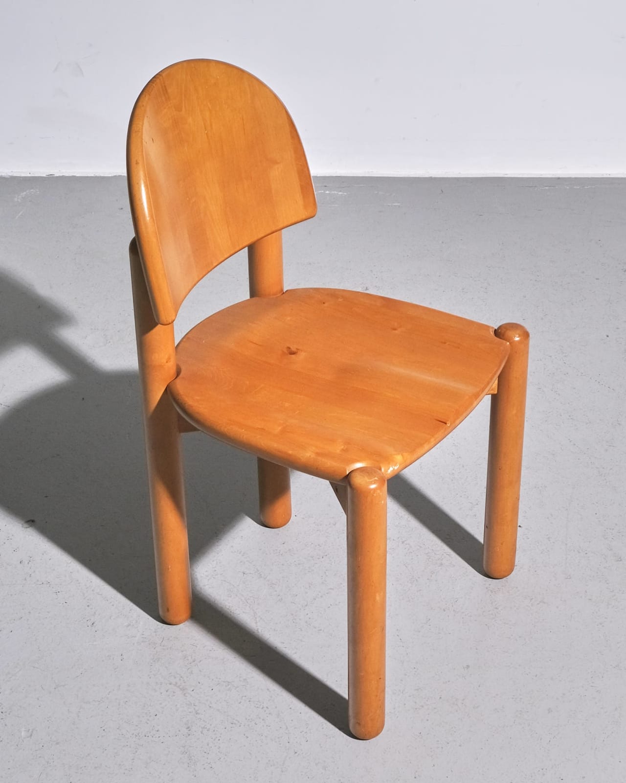 Swedish, Set of eight dining chairs attr. to Rainer Daumiller
