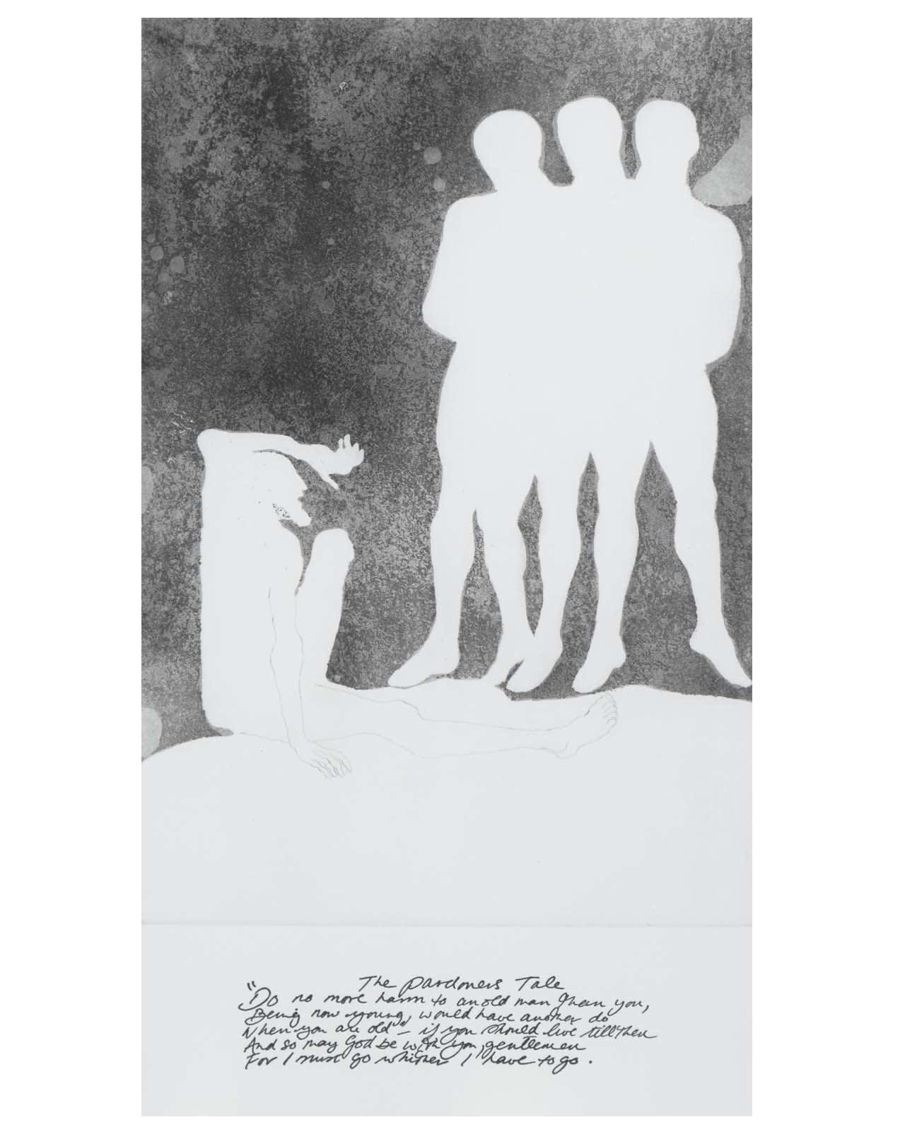 Elisabeth Frink, The Canterbury Tales: The Pardoner's Tale