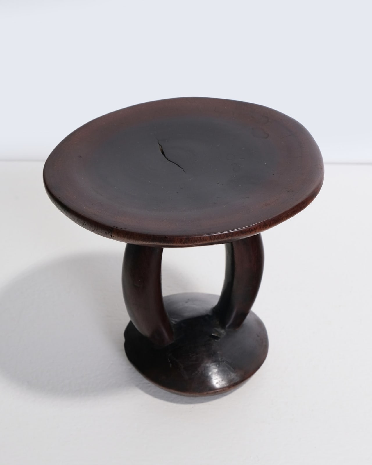 African, Carved Headrest