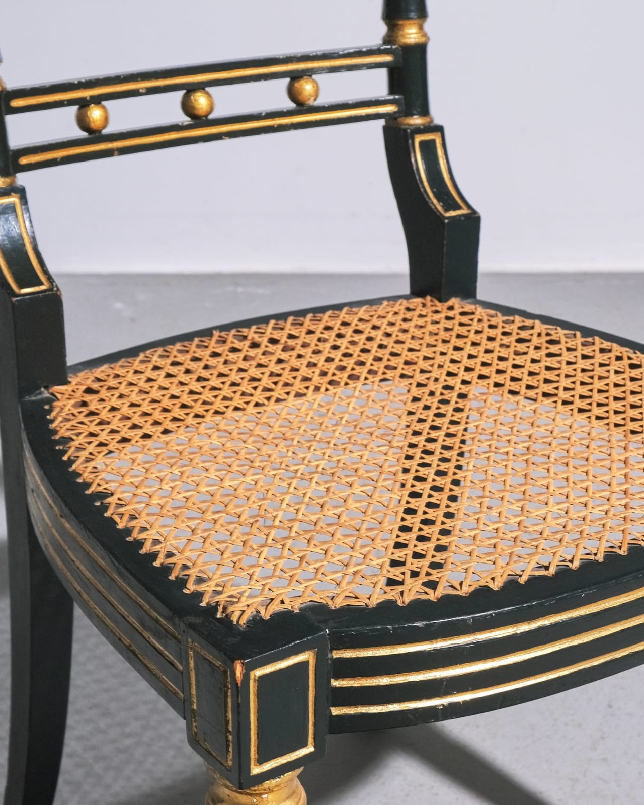 Regency, Side Chair with Cane Seat