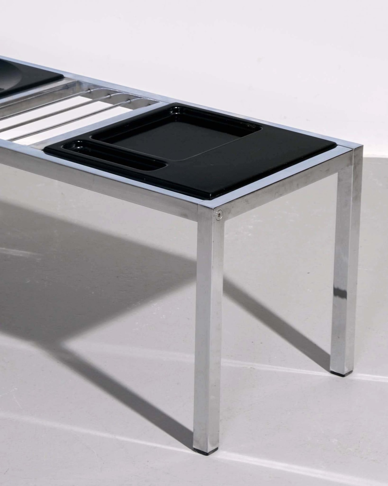 Frank Wardle, Coffee Table with Magazine Rack