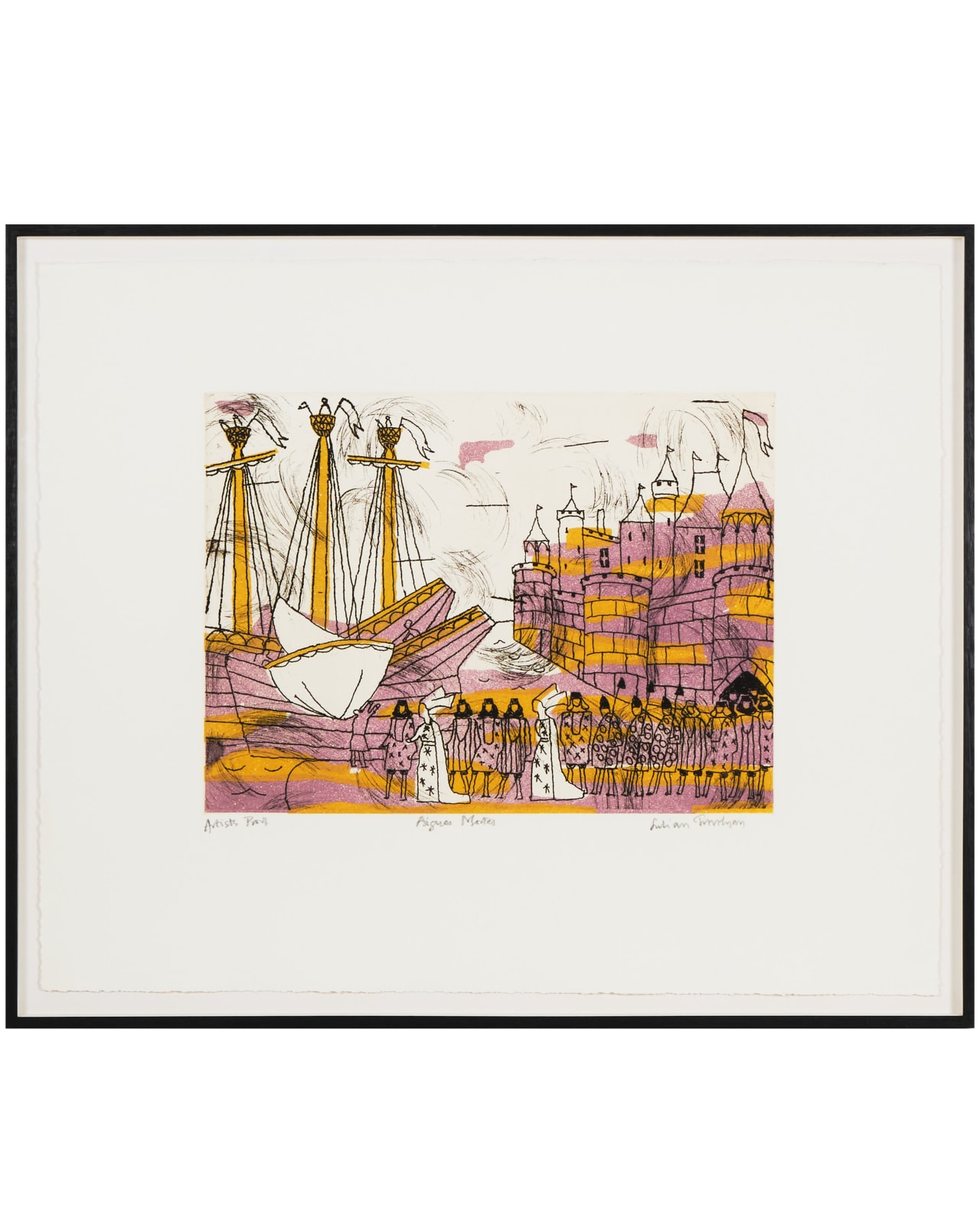 Julian Trevelyan, Aigues-Mortes