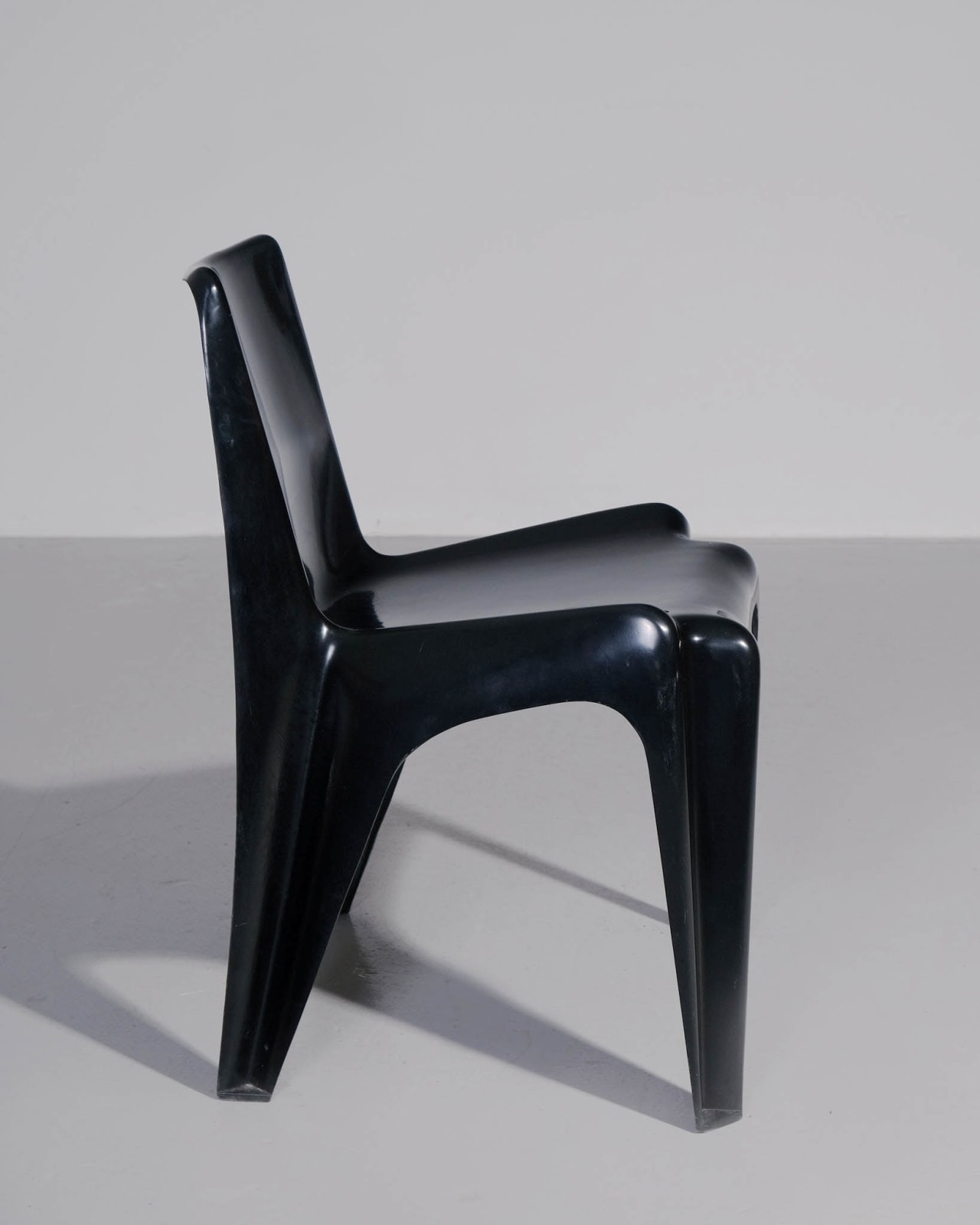 Helmut Bätzner, Bofinger BA1171 Chair in Black