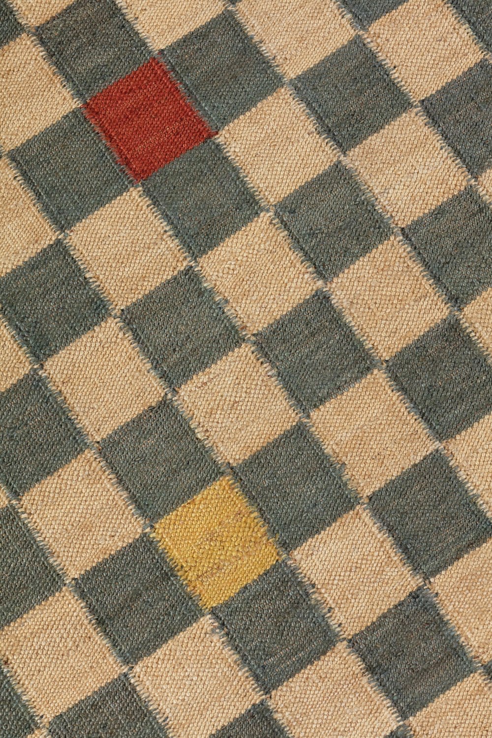 Vanderhurd x 8 Holland Street: Checkerboard, Bishop, Woven Dhurrie, Large