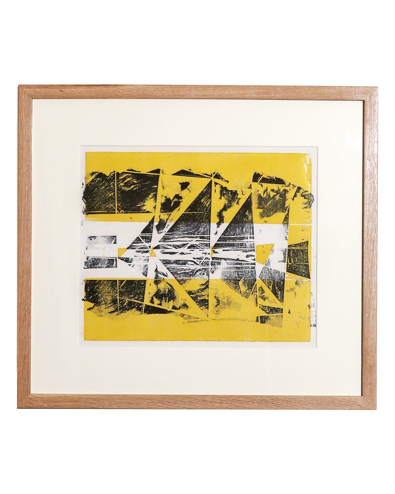 Rosemary Ellis, Untitled (Yellow and Black)