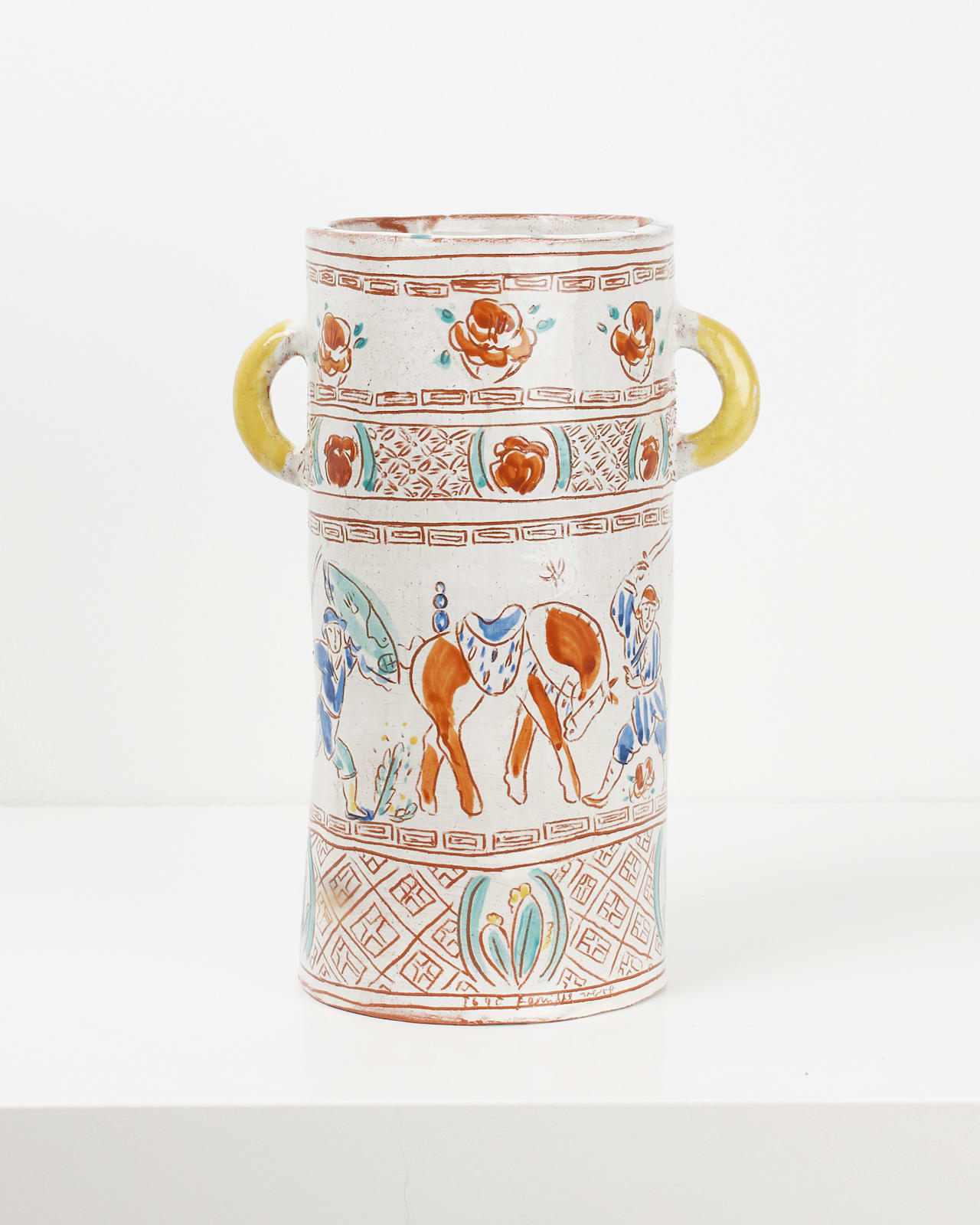1690 Ceramics, 1690 Famille Verte vase