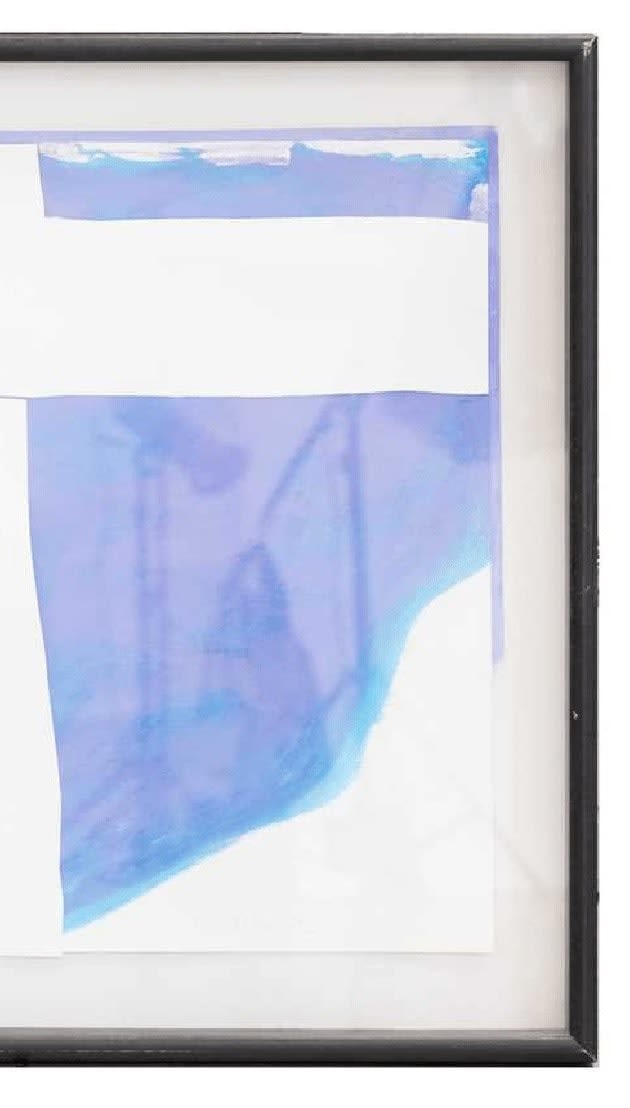 Sandra Blow, Abstract in Blue