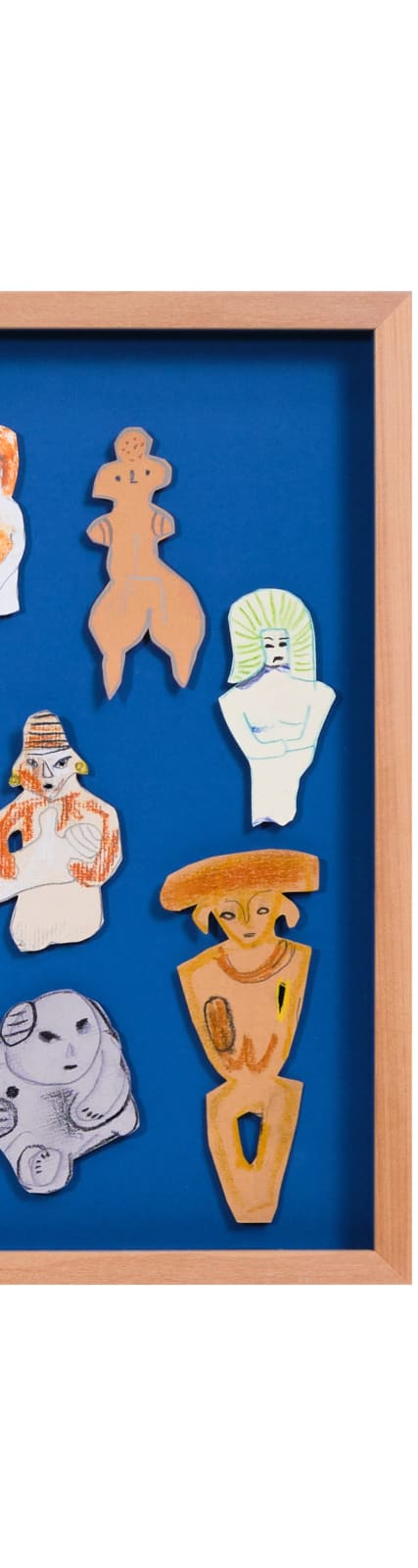 Amata Benedict, Ancestor Gathering, Blue