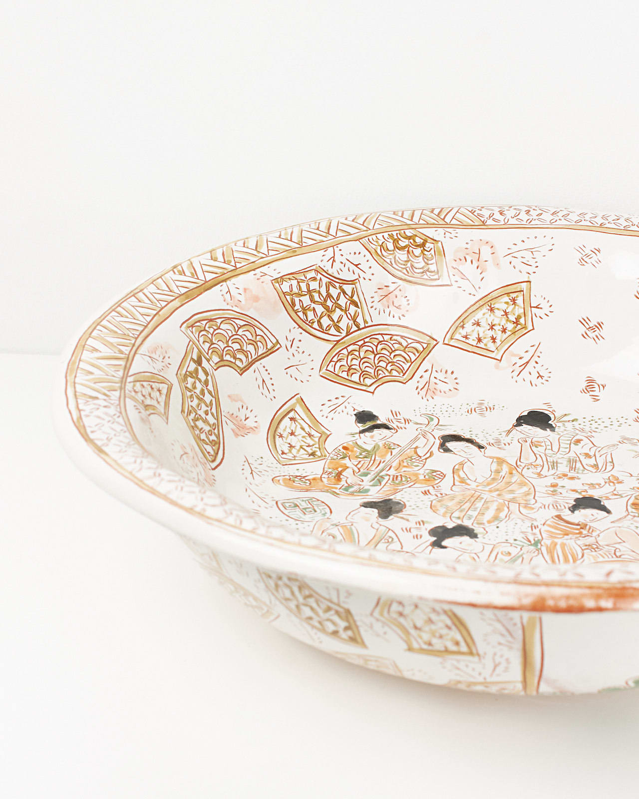 1690 Ceramics, Large 1690 Satsuma bowl