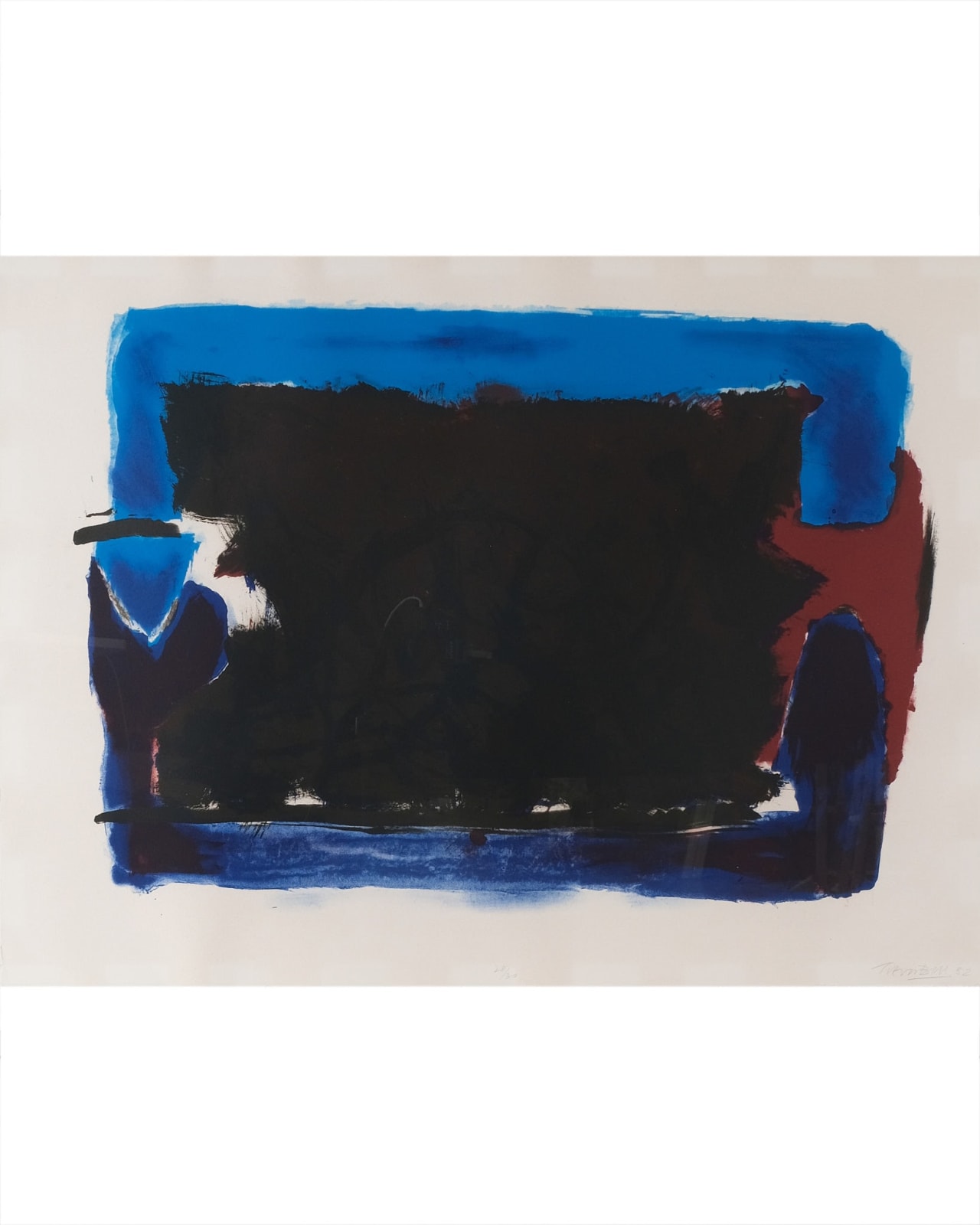 Trevor Bell, Clamp Image with Black