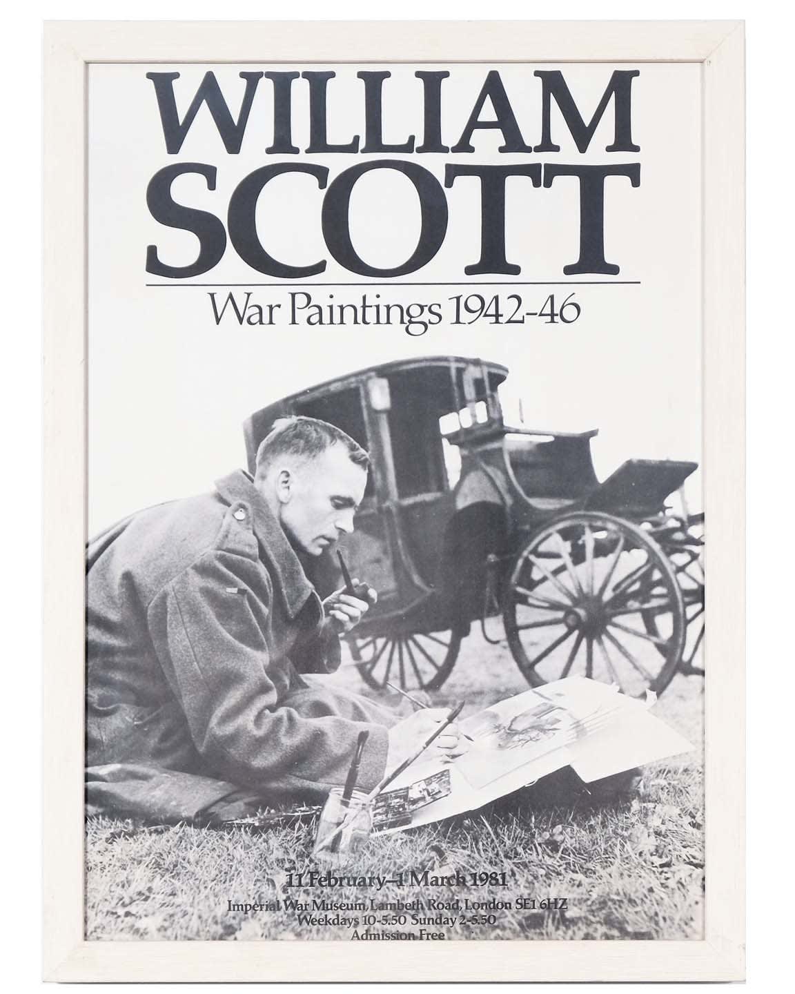 William Scott, Exhibition poster