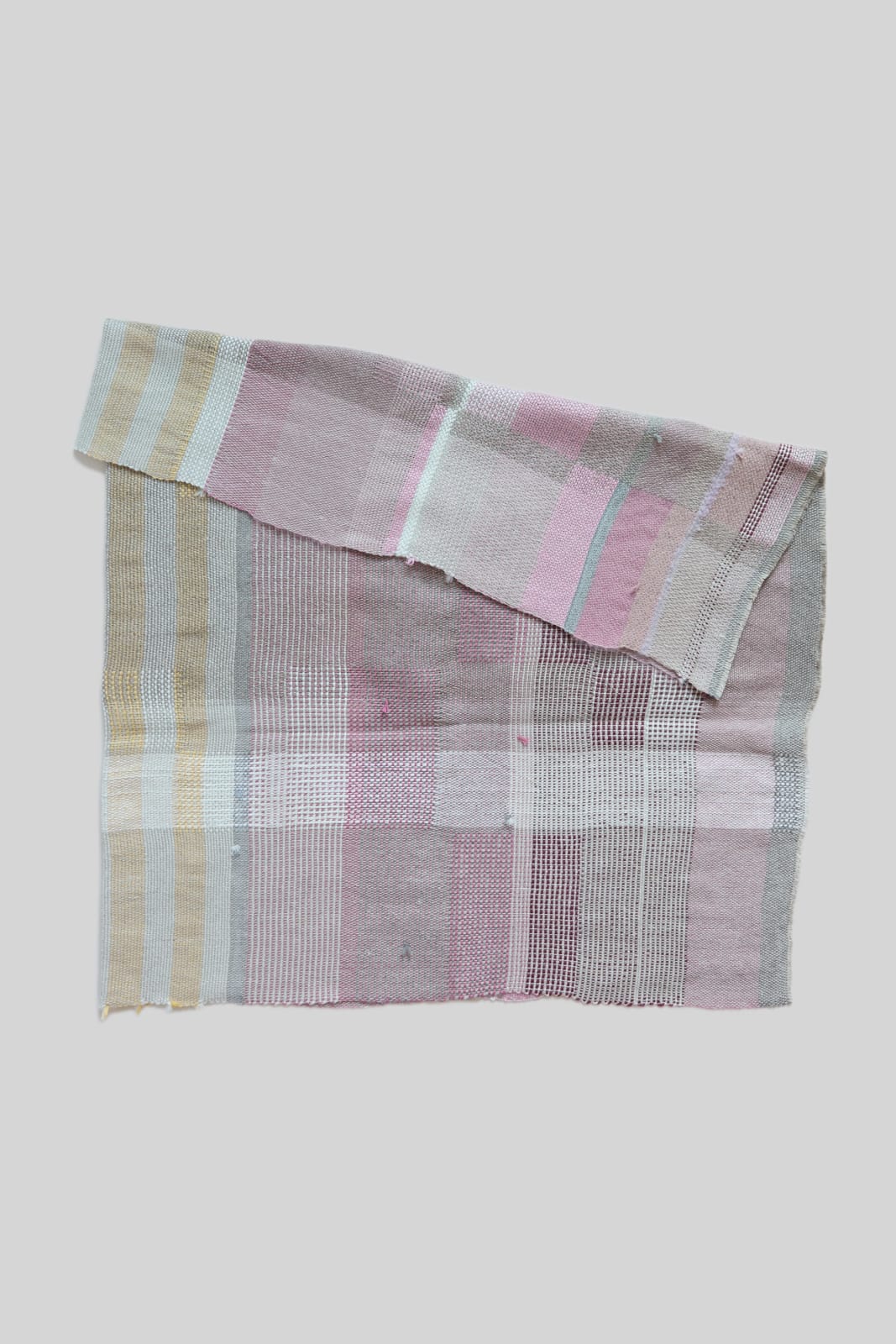 Catarina Riccabona, Handwoven Throw - Pale Pinks