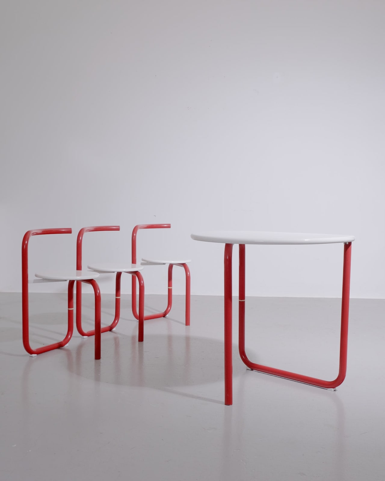 Vintage, Foldable Garden Set: Table and 3 Chairs