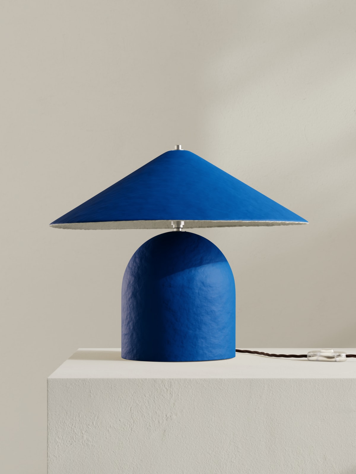 Palefire Studio x 8 Holland Street, Pavilion Table Lamp in Blue