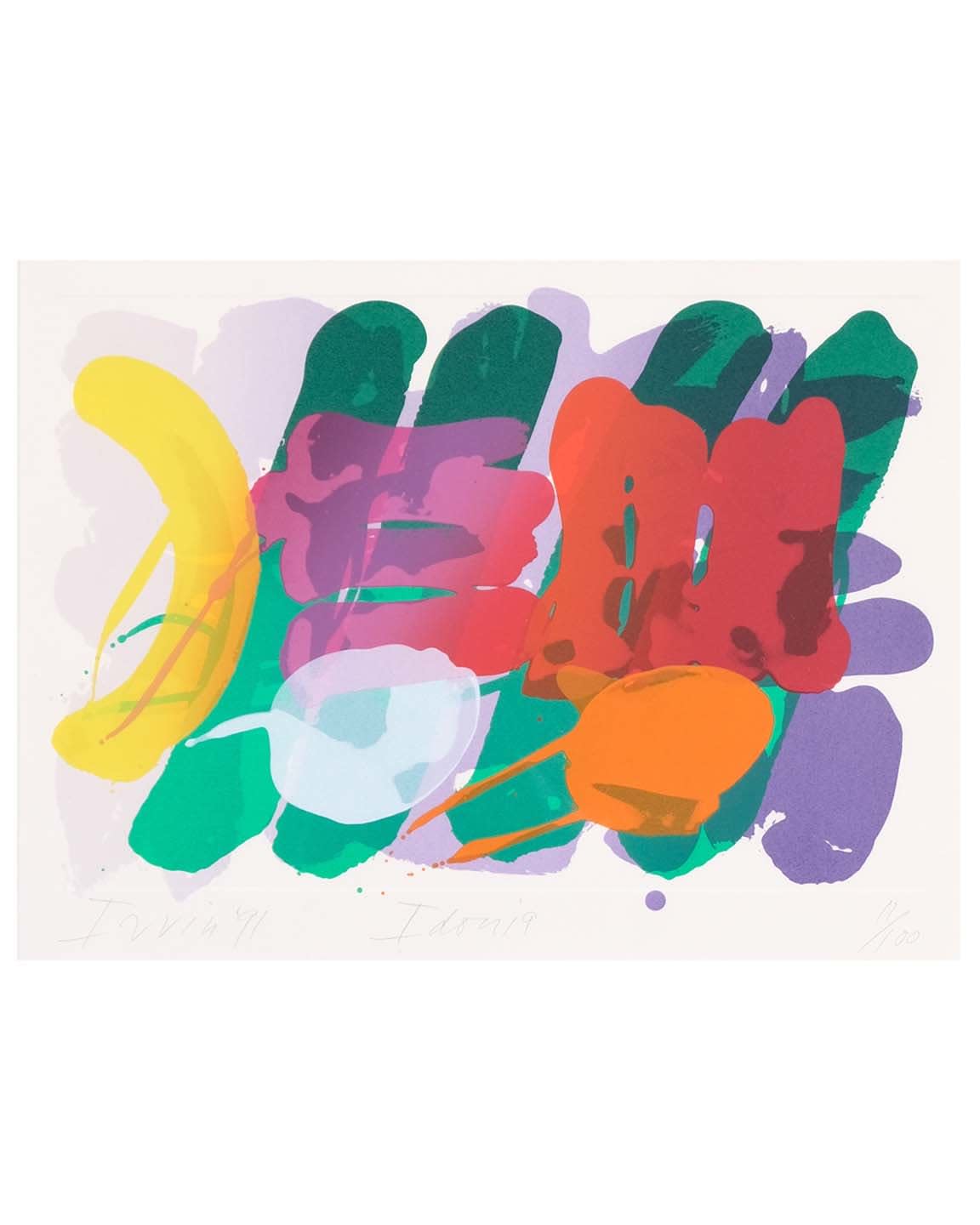 Albert Irvin, Idonia, 1991