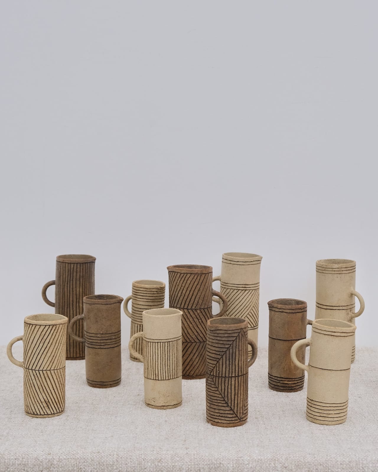 Jane Kite, Small Jug (dark diamond)