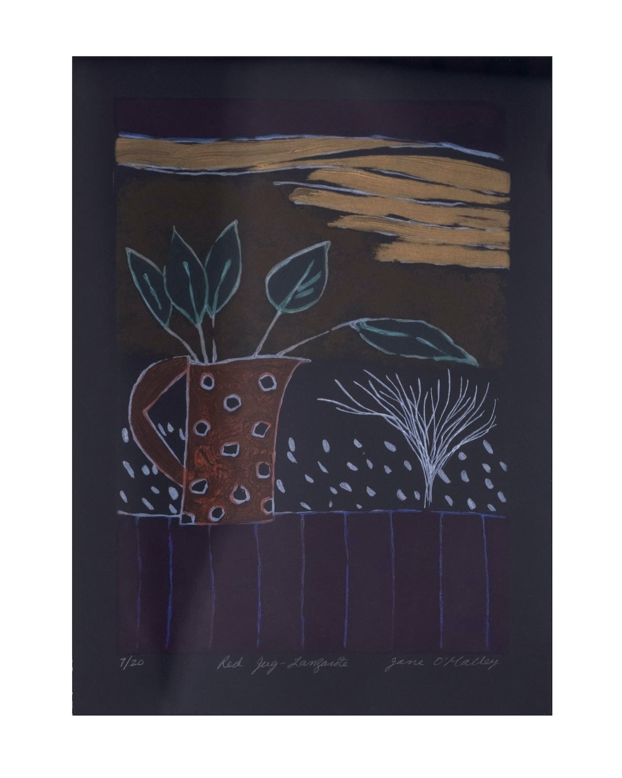 Jane O'Malley, Red Jug - Lanzarote