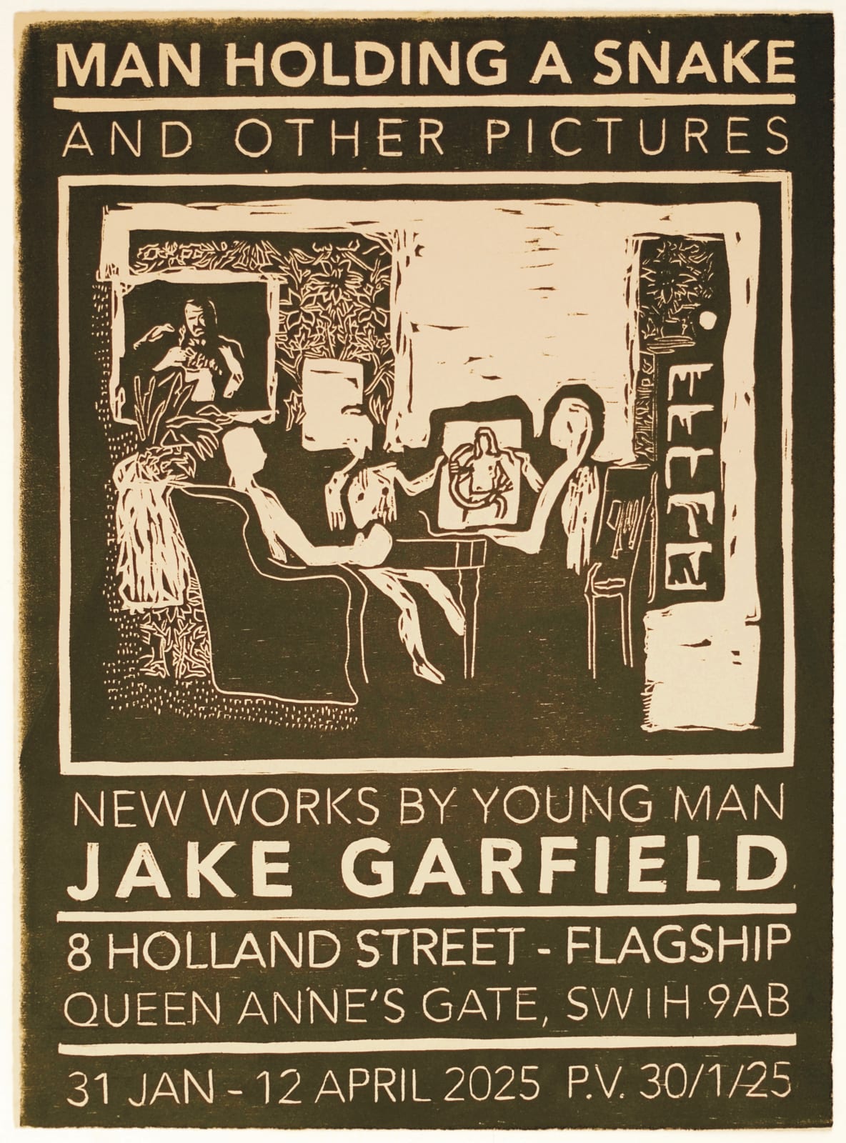 Jake Garfield, Exhibition Poster