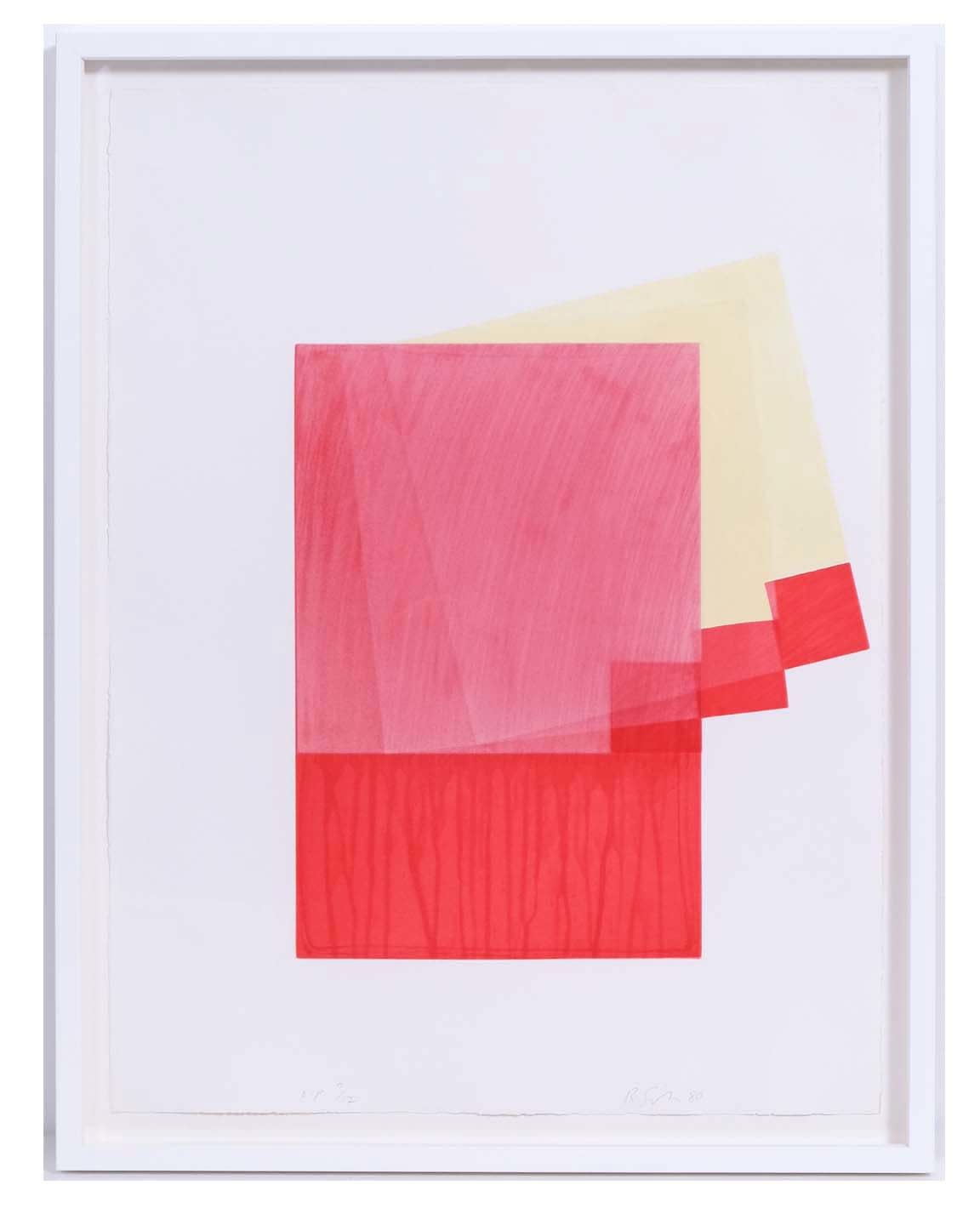 Richard Smith, Drawing Boards I (Red, Yellow)