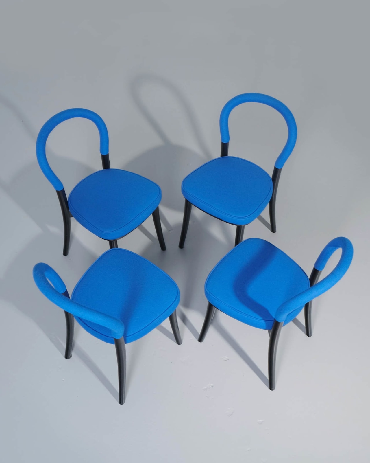 Erik Gunnar Asplund, Set of four '501 Göteborg' dining chairs