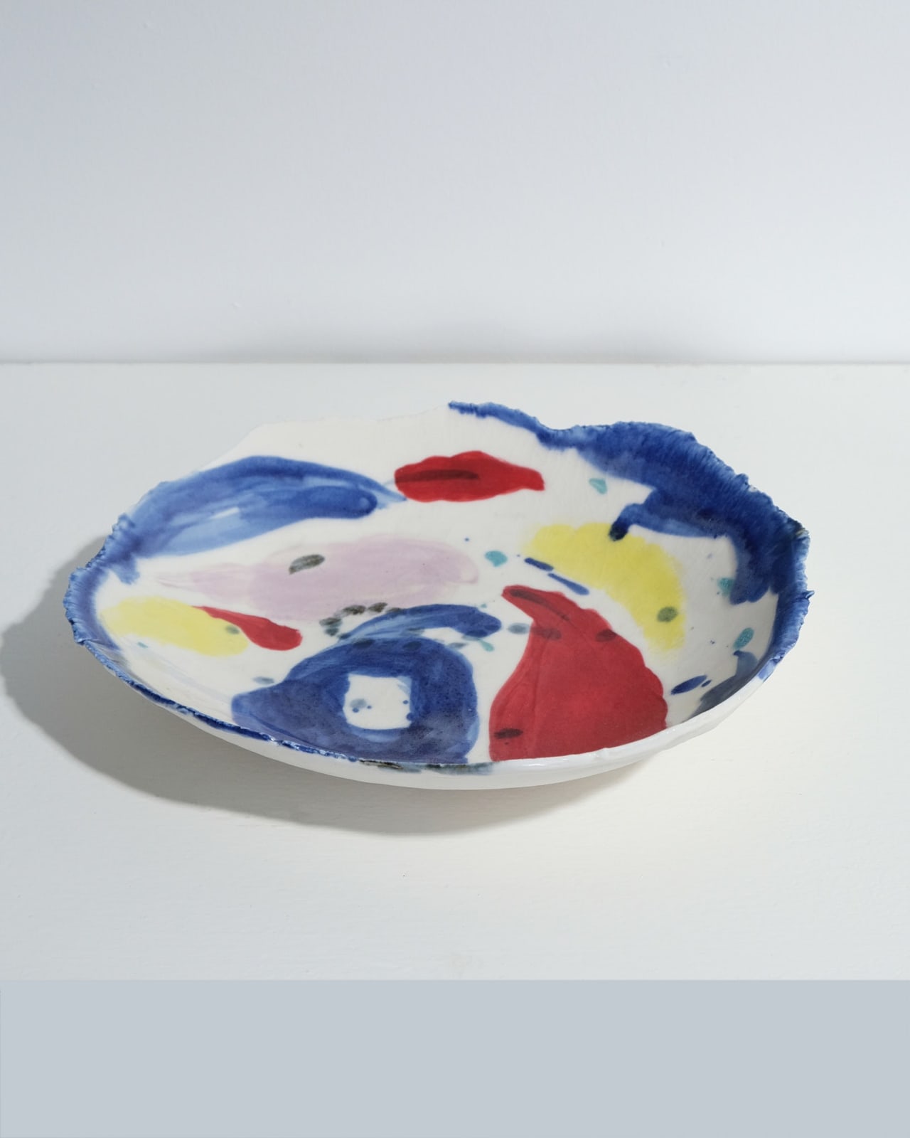 Miller Ceramics, Abstract hand painted charger