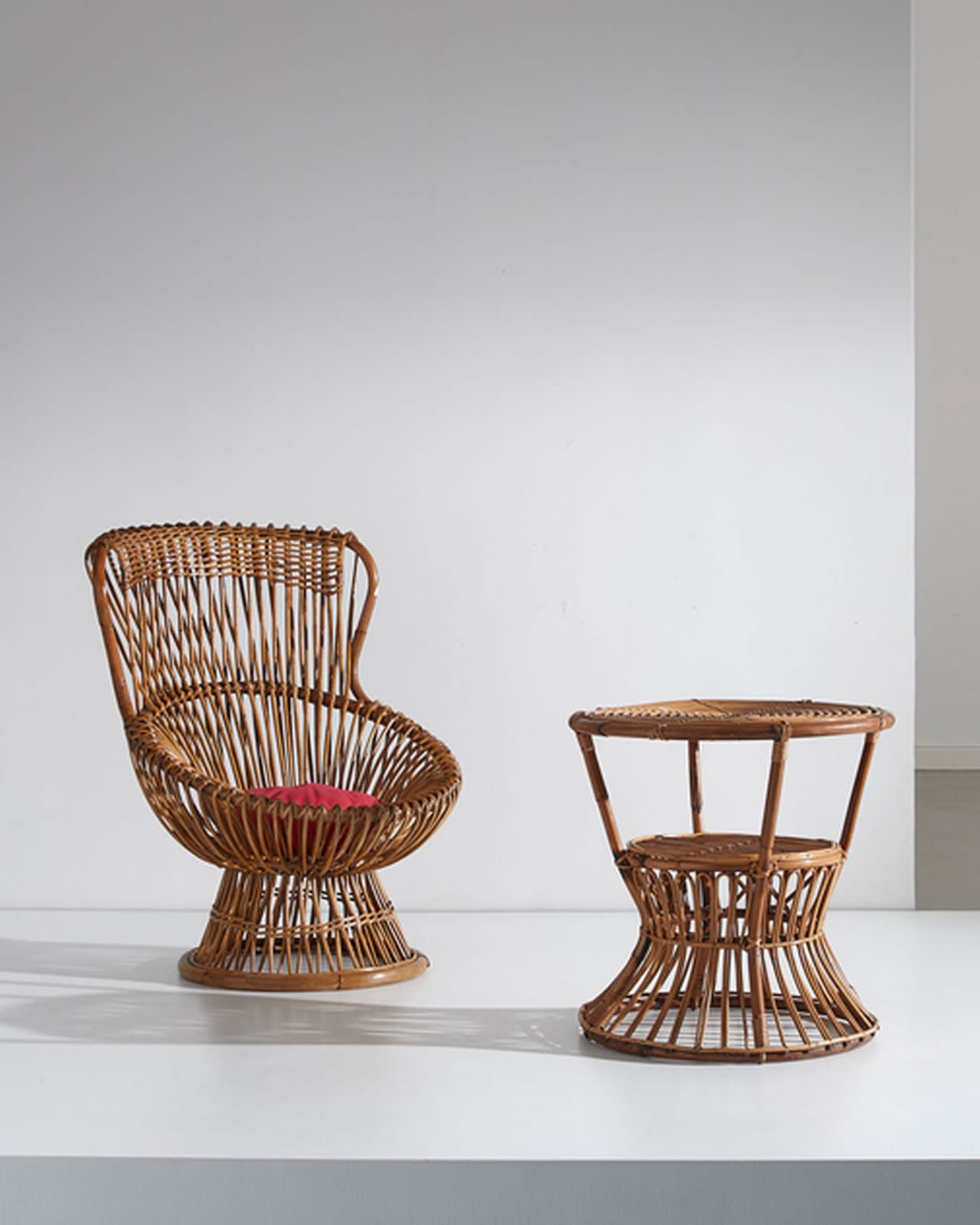 Franco Albini Margherita Armchair and side table 8 Holland Street