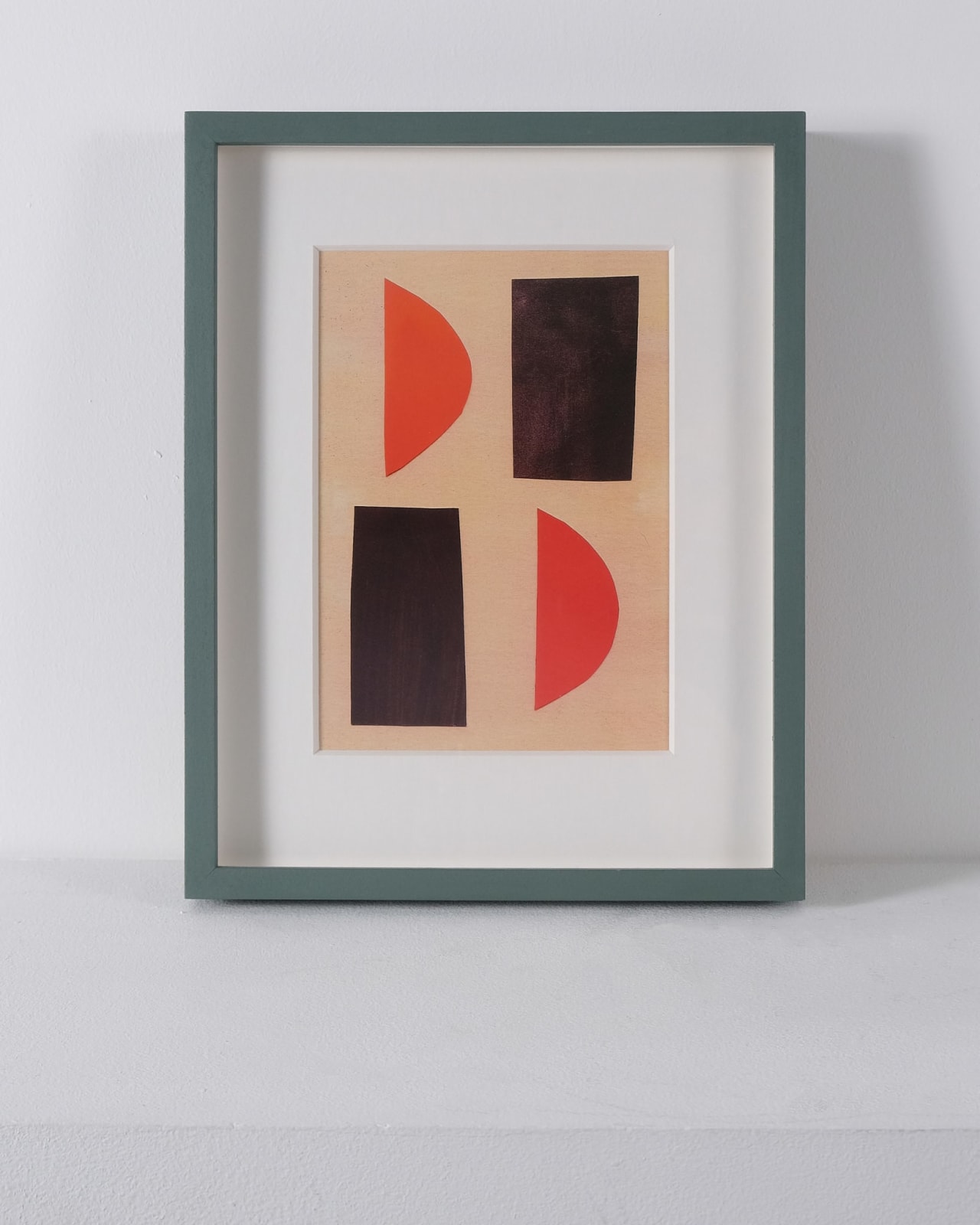 Breon O'Casey, Collage Printed Card