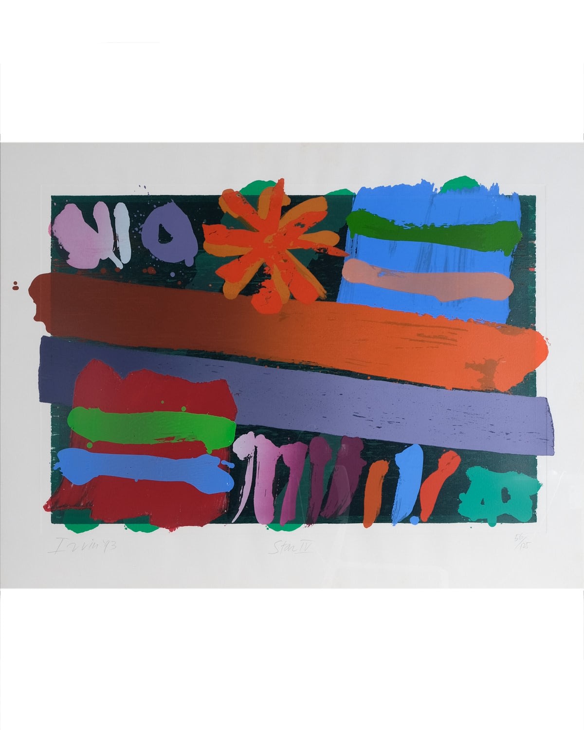 Albert Irvin, Star IV, 1993