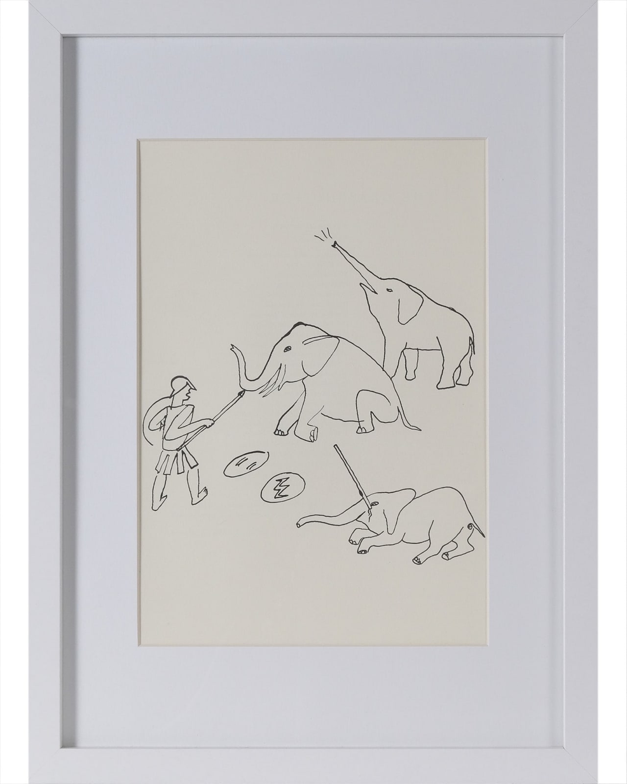 Alexander Calder, Plate from A Bestiary