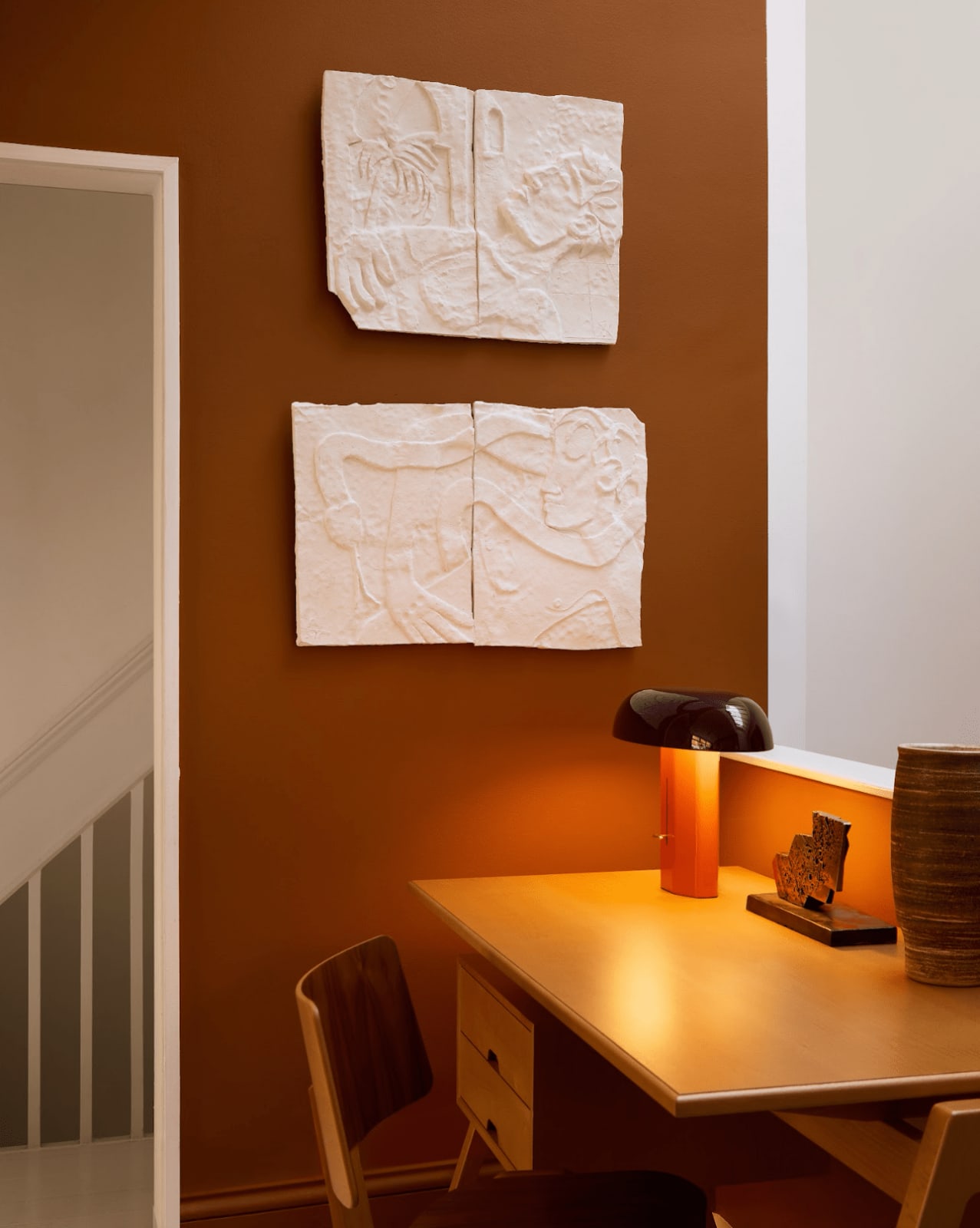 &Tradition, Jaime Hayon, Montera Table Lamp JH42 in Amber & Ruby