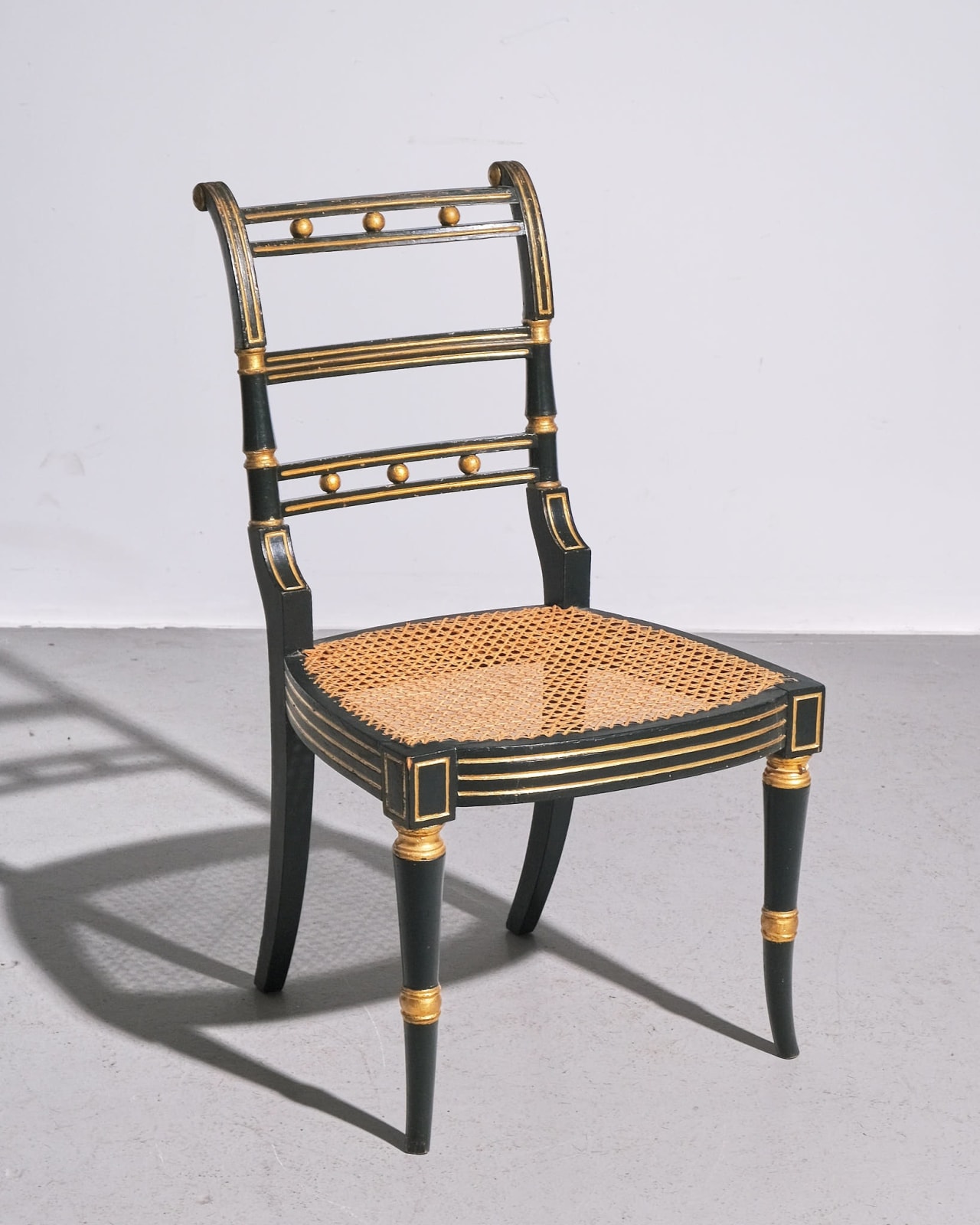 Regency, Side Chair with Cane Seat