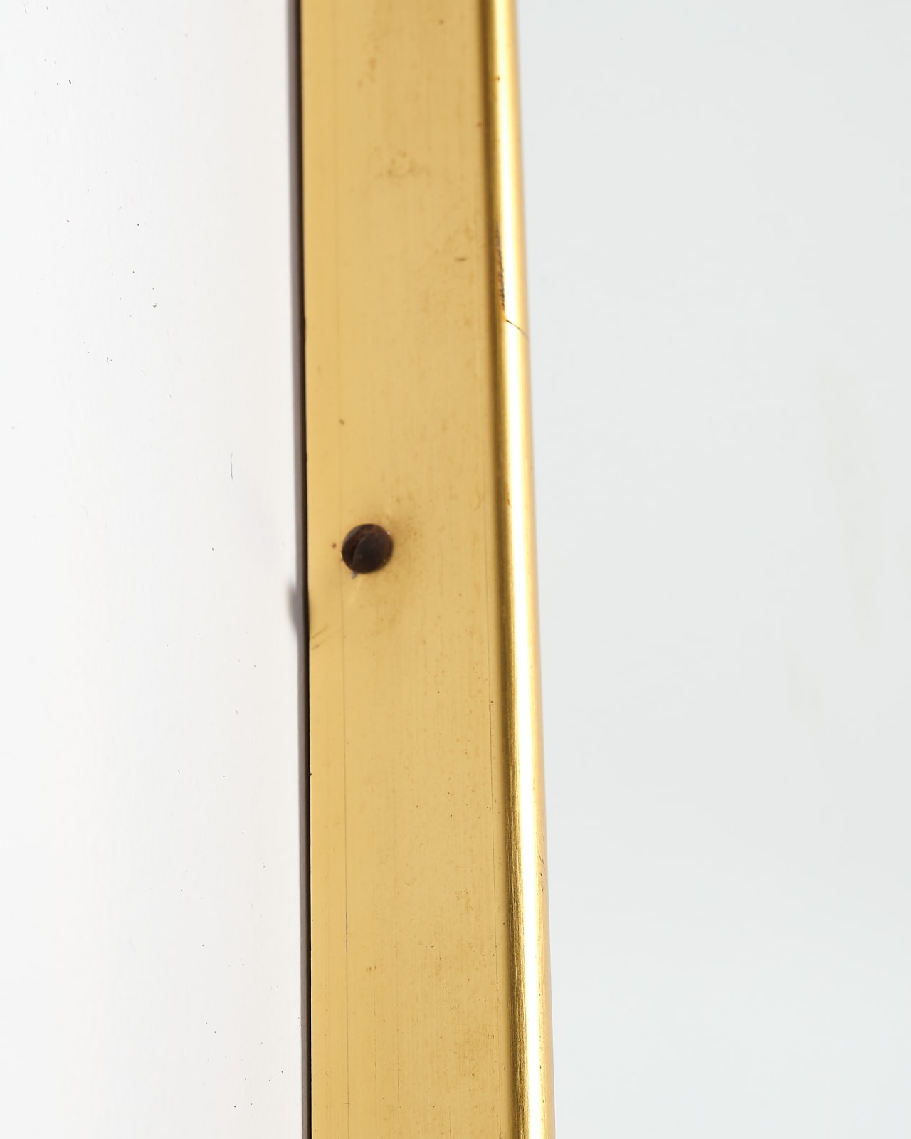 Italian, Brass edged mirror
