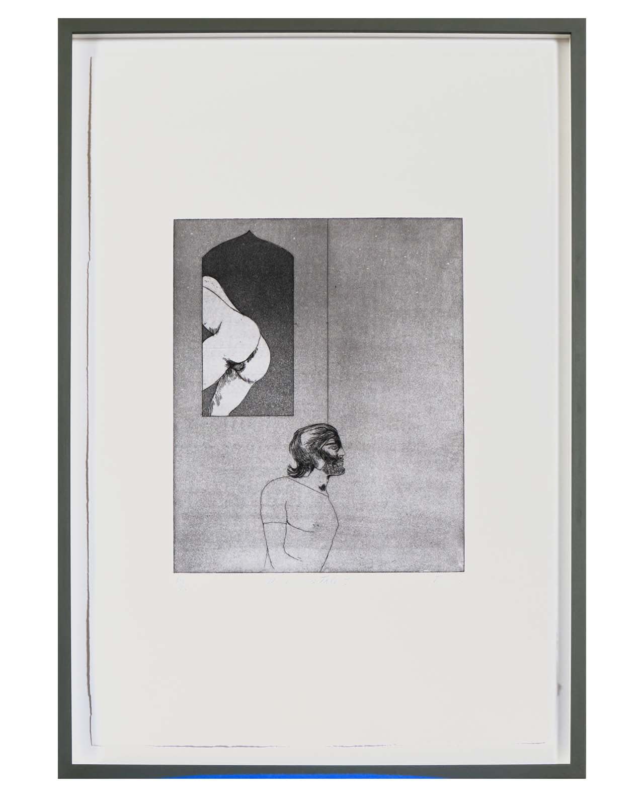 Elisabeth Frink, The Canterbury Tales: The Miller's Tale I