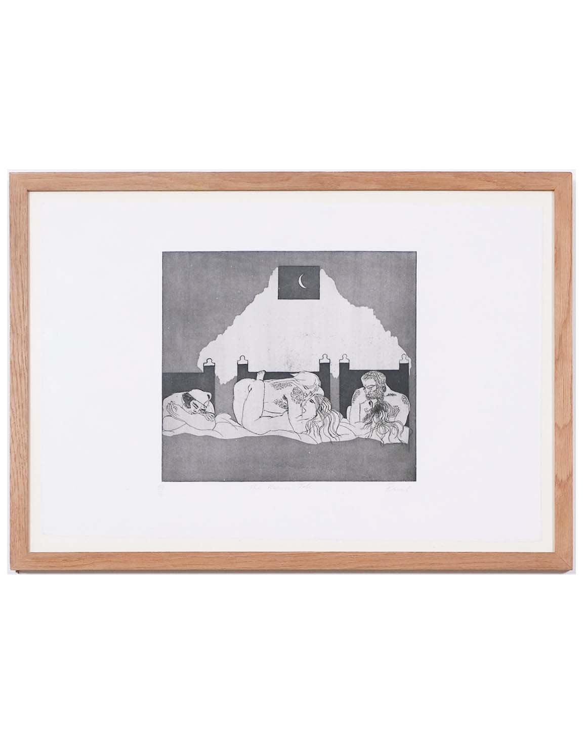 Elisabeth Frink, The Canterbury Tales I: The Reeves Tales