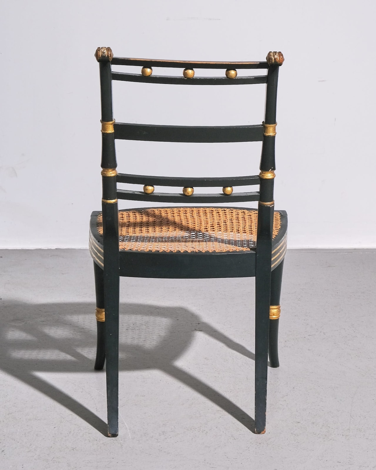 Regency, Side Chair with Cane Seat