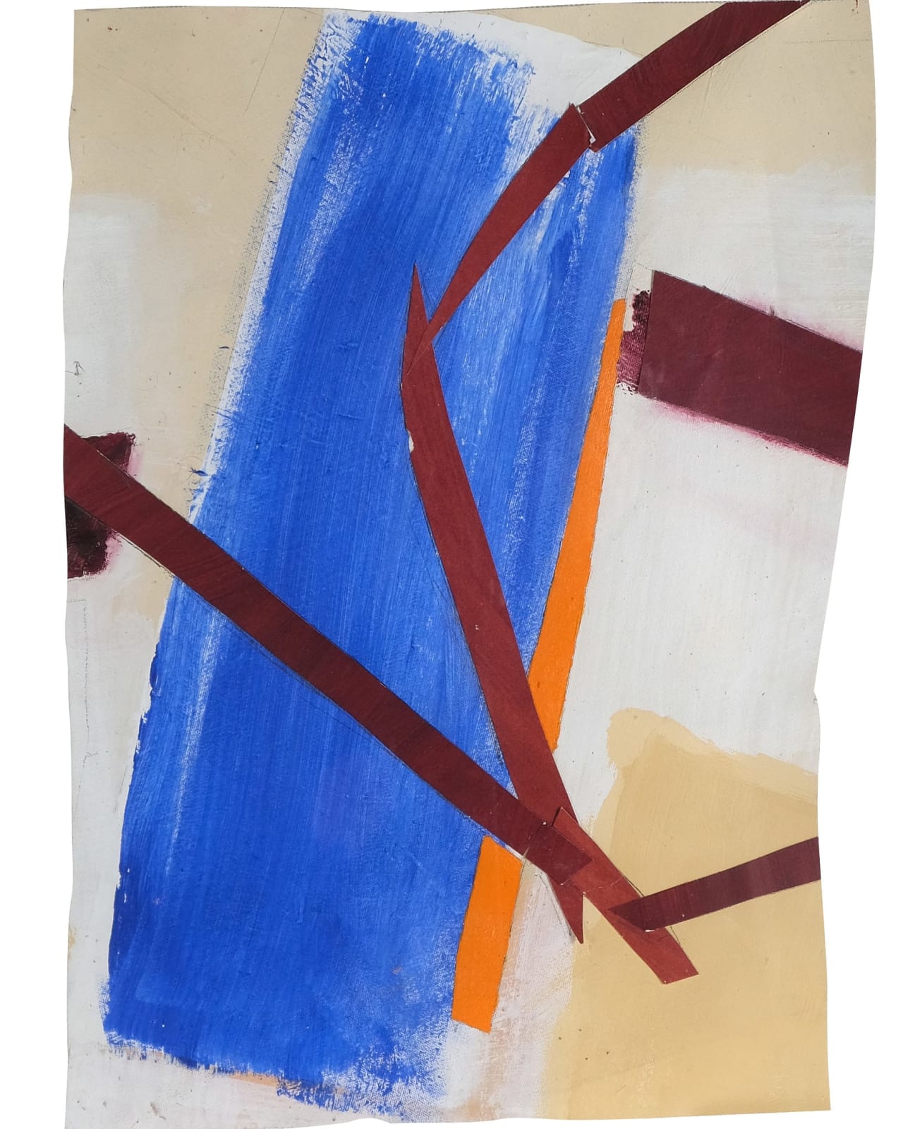 Sandra Blow, Untitled (Blue and White)