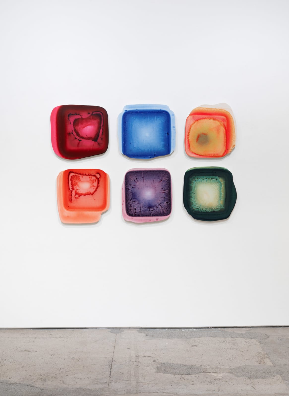 Jaq Chartier, Red/Orange Ink Study (#19), 2025