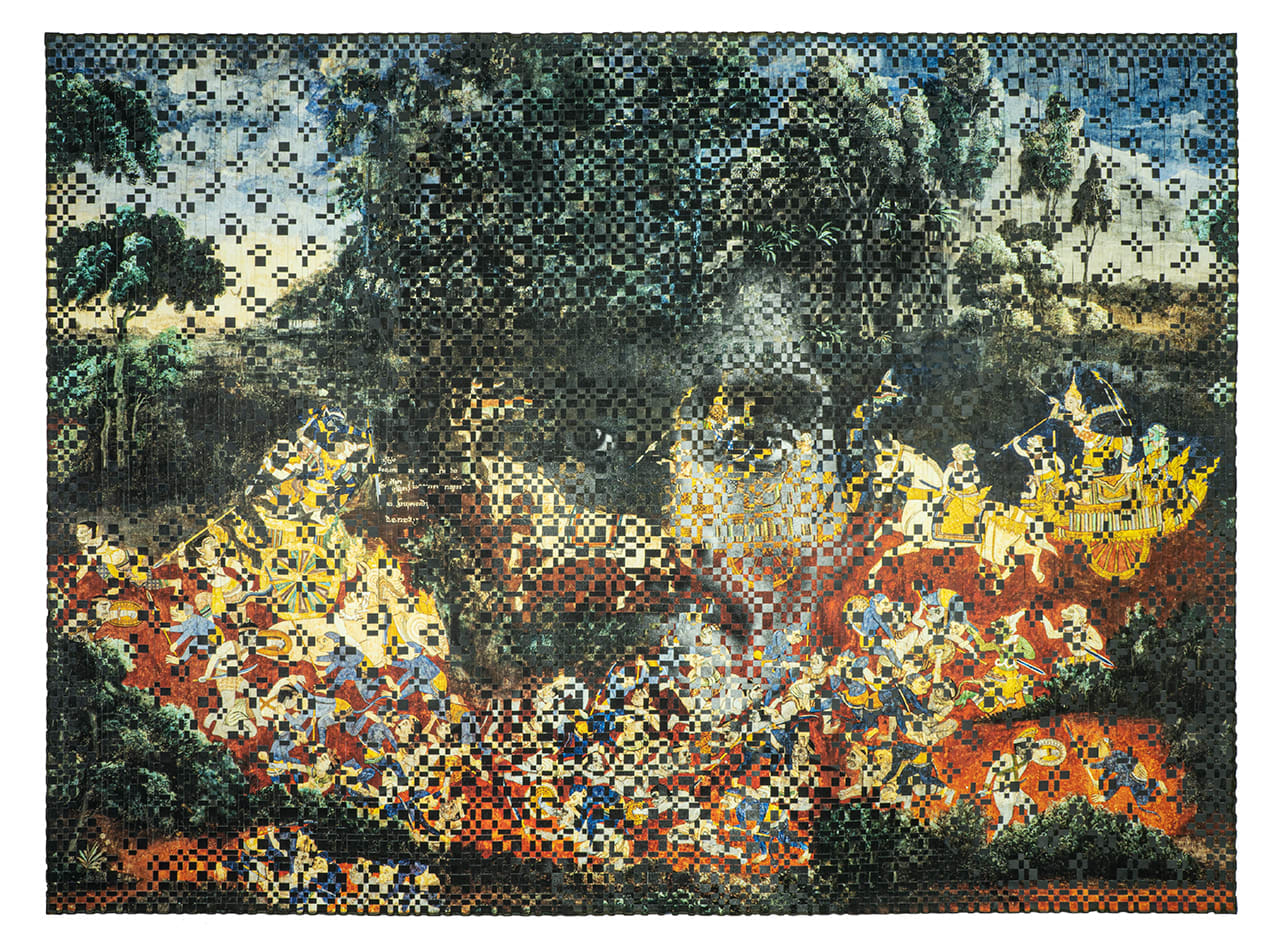 Dinh Q. Lê, Cambodia Reamker #24, 2022