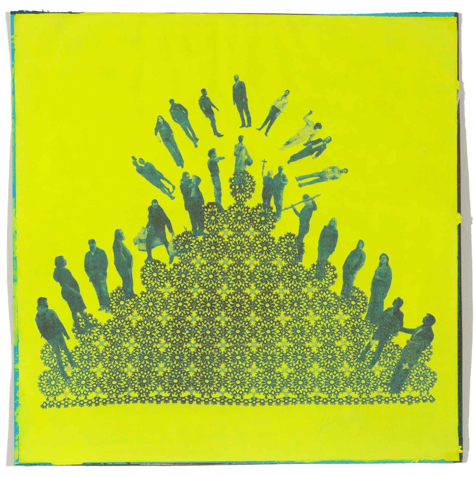 Mark R. Smith, Stress Formations: Pyramid Assembly, 2023