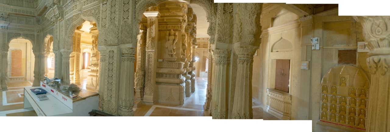 Christopher Rauschenberg, Jain Temple, Jaisalmer ll, 2020