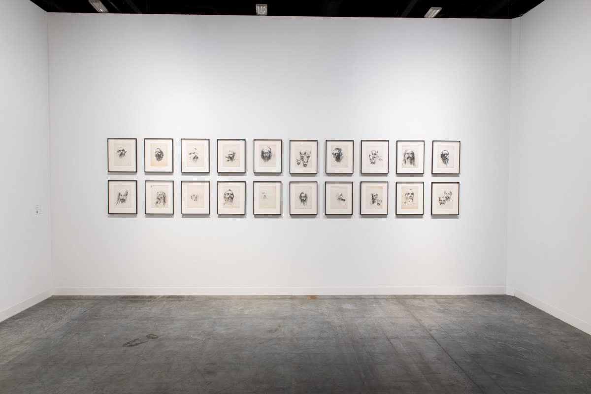 Ed Bereal, Untitled (Self Portrait) EB-057, 1958-1965