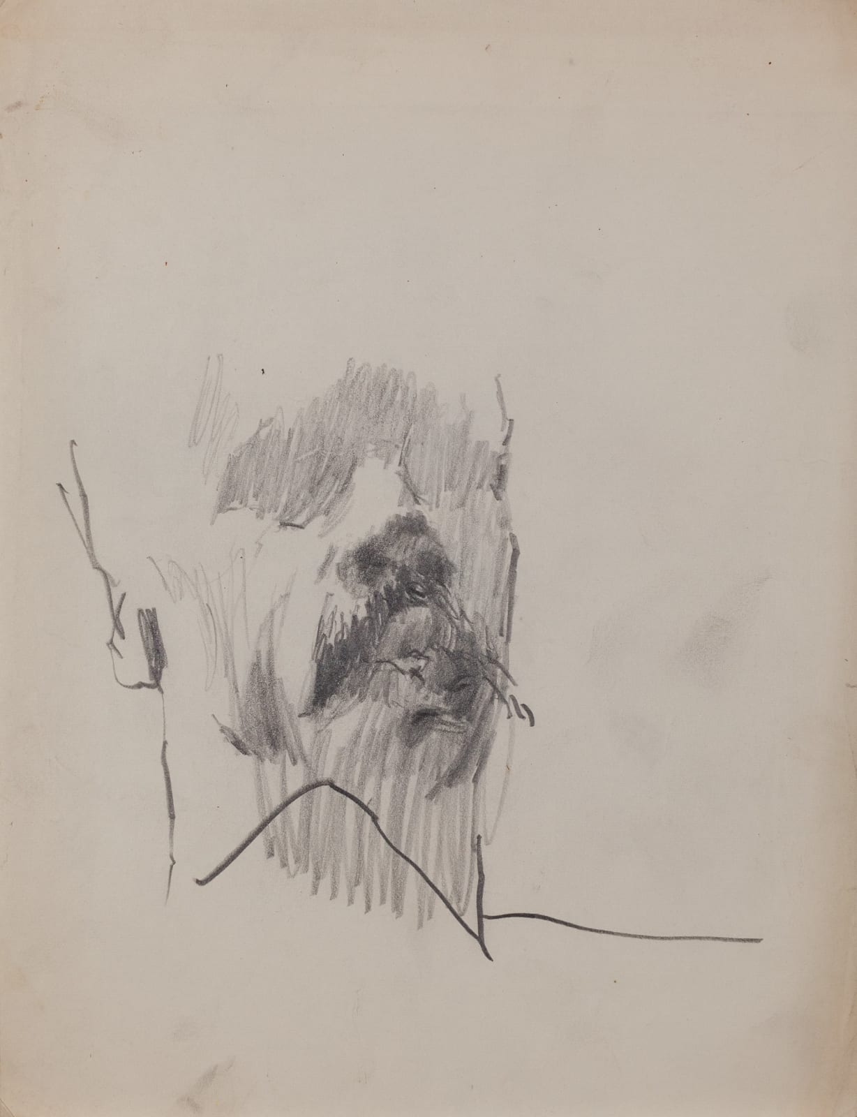 Ed Bereal, Untitled (Self Portrait) EB-005, 1958-1965