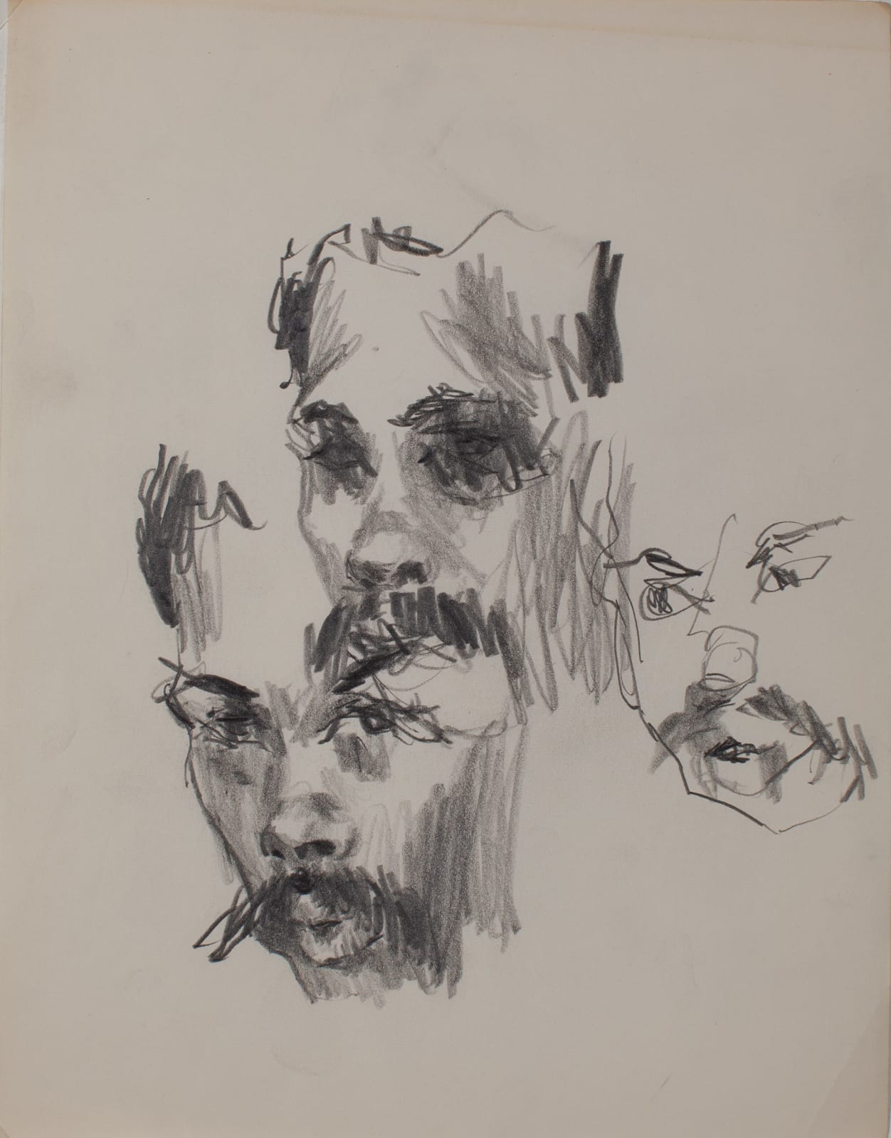 Ed Bereal, Untitled (Self Portrait) EB-058, 1958-1965