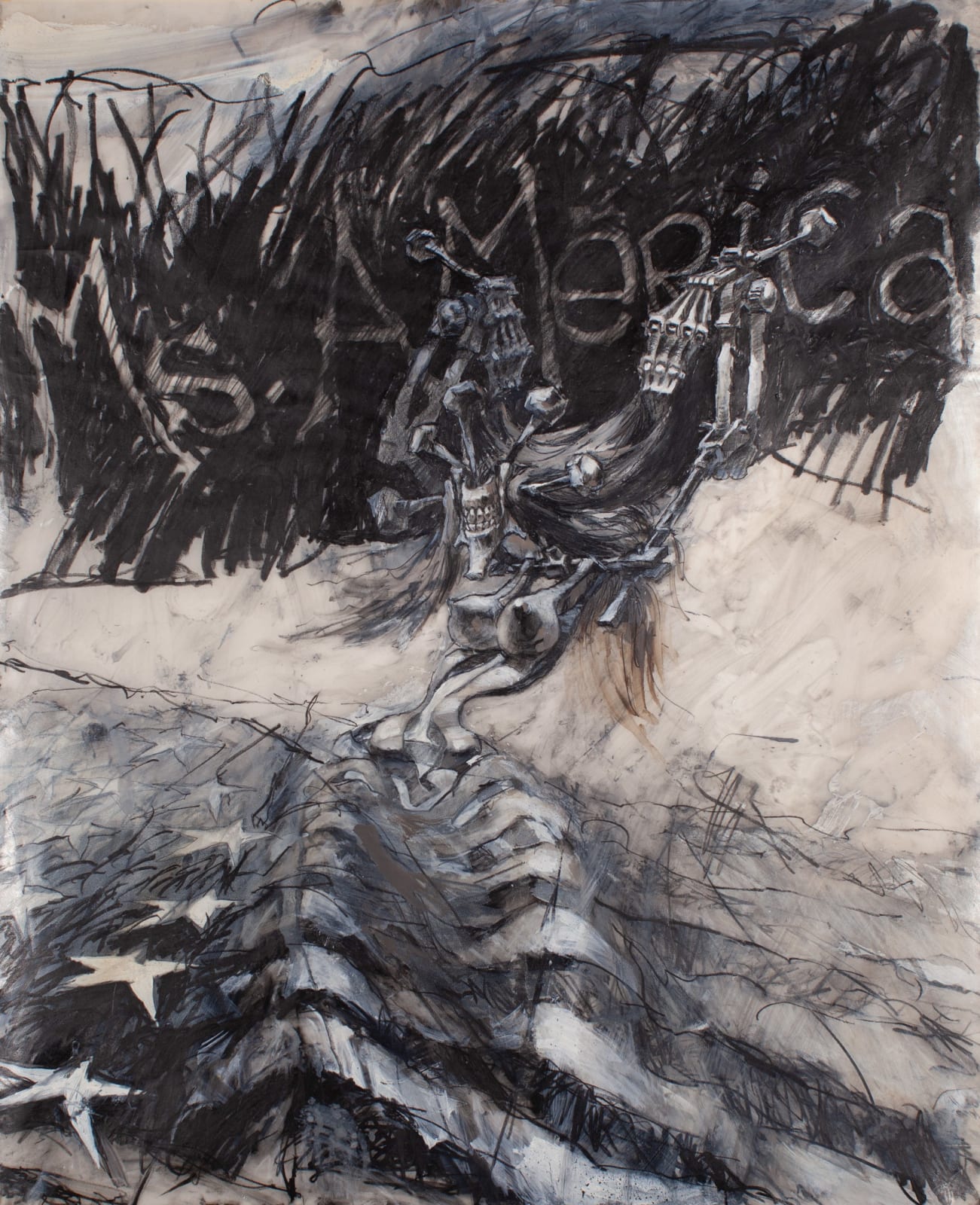 Ed Bereal, Untitled (Preparatory Sketch), 1992